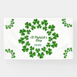 St Patrick's Day Wreath Thunder_Cove Banner