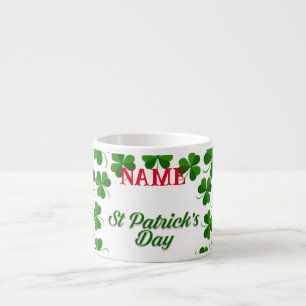 St Patrick's Day Wreath Thunder_Cove Espresso Cup