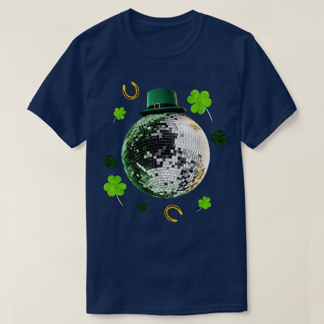 St Patricks Disco T-Shirt (Design Front)