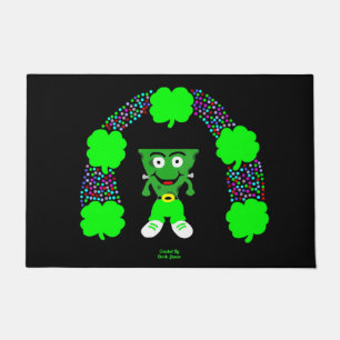 St.  Patrick's FrankenCheese Door Mat