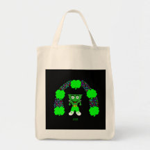 St.  Patrick's FrankenCheese Grocery Tote