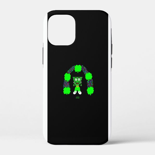 St.  Patrick's FrankenCheese iPhone 12 Mini Case (Back)