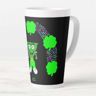 St. Patrick's FrankenCheese Large Latte Mug