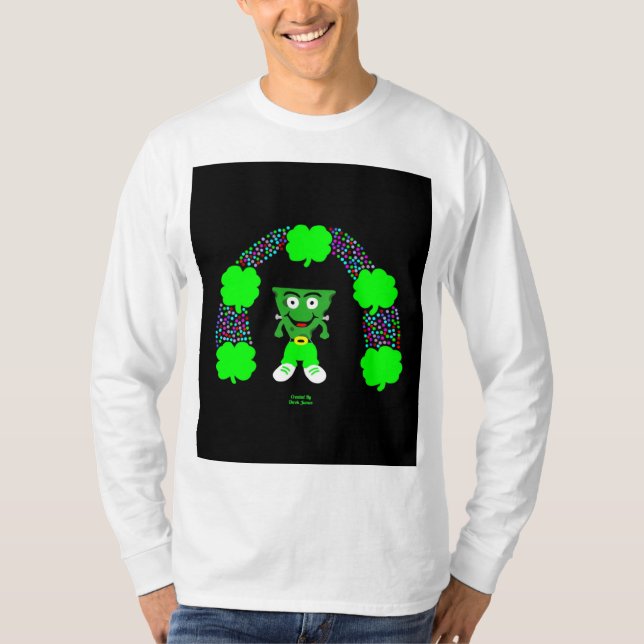 St.  Patrick's FrankenCheese Men's Shirt (Front)
