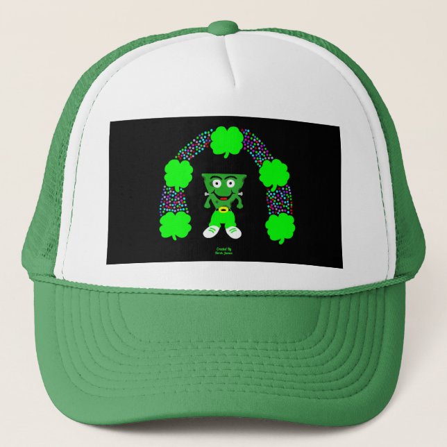 St.  Patrick's FrankenCheese Trucker Hat (Front)