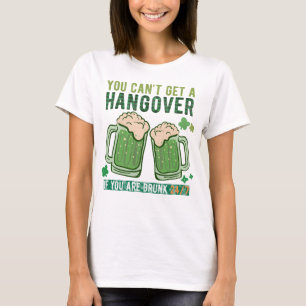 St Patricks gifts funny hangover drinking team T-Shirt
