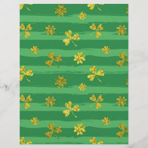 st patricks golden shamrocks