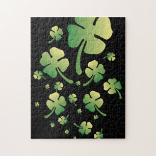 St. Patricks Gradient Jigsaw Puzzle