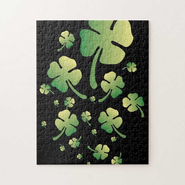 St. Patricks Gradient Jigsaw Puzzle (Vertical)