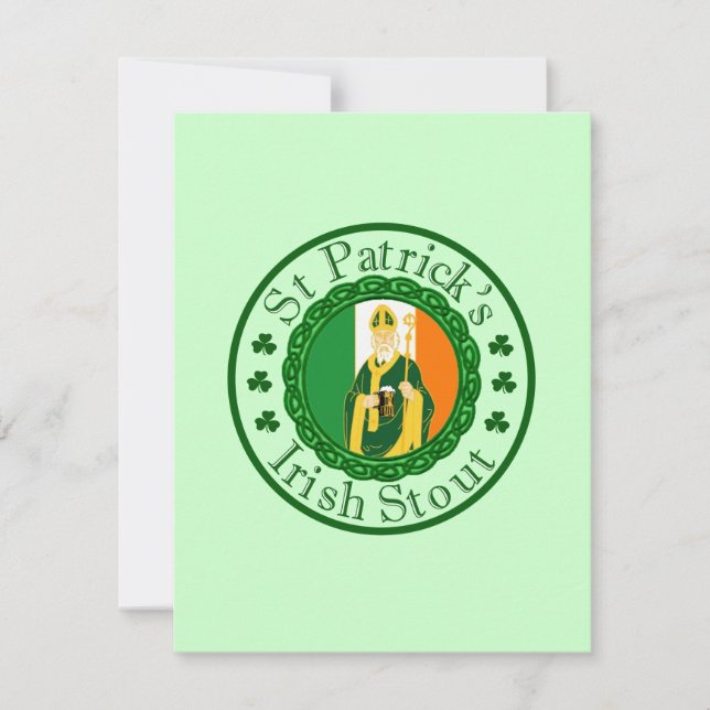 St. Patrick's Irish Stout (Front)