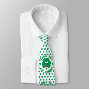 St. Patrick's Kiss Me I'm Irish Polka Dot Necktie