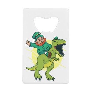 st patricks leprechaun dinosaur