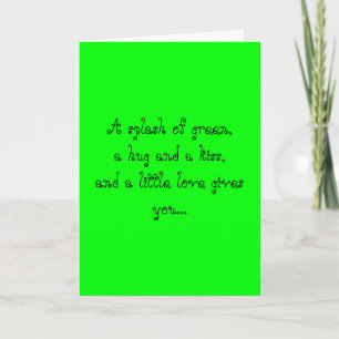 St.Patrick's love Card
