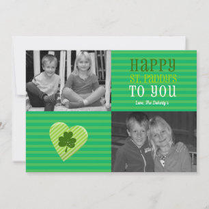 St. Patrick's Love Photo Card