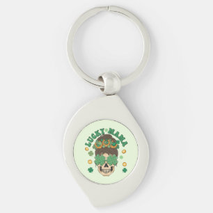 St. Patrick's Lucky Mama Skeleton Key Ring