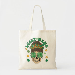 St. Patrick's Lucky Mama Skeleton Tote Bag