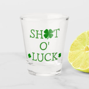 St Patrick's Lucky Shot Glass