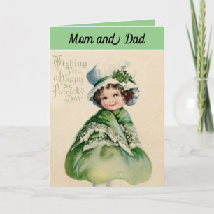 St. Patrick's Mom And Dad Card