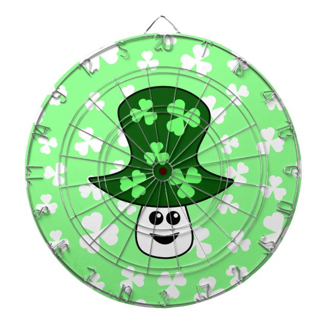 St. Patrick's Mushroom Dartboard (Front)