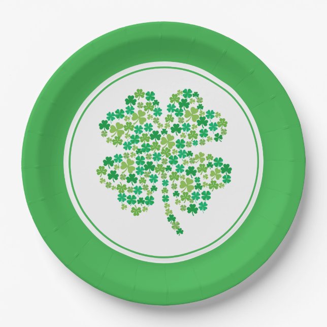 St. Patrick's Paper Plates (Front)