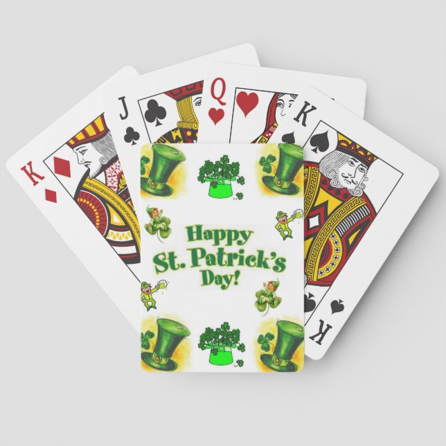 St. Patrick's Playing Card Deck (Back)