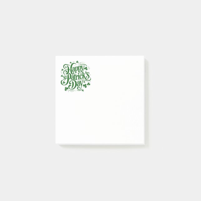 St. Patricks  Post-it Notes (Front)