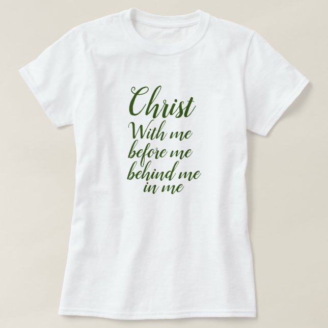 St. Patrick's Prayer  T-Shirt (Design Front)