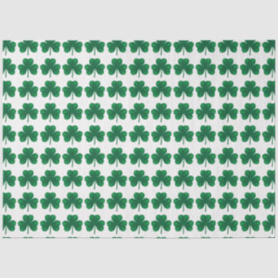 St Patricks Shamrocks Decoupage Elements Tissue Paper