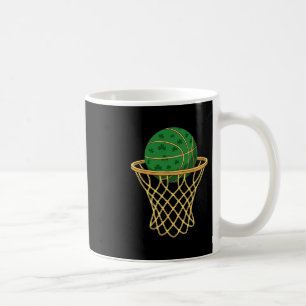 St Patrick's Sketll Green Shamrock Sketll  Coffee Mug