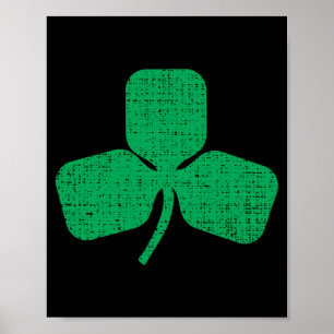St Patricks St Patty Day Irish American Pickleball Poster