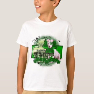 St Patricks - St Pitties Day - Pitbull - Petey T-Shirt