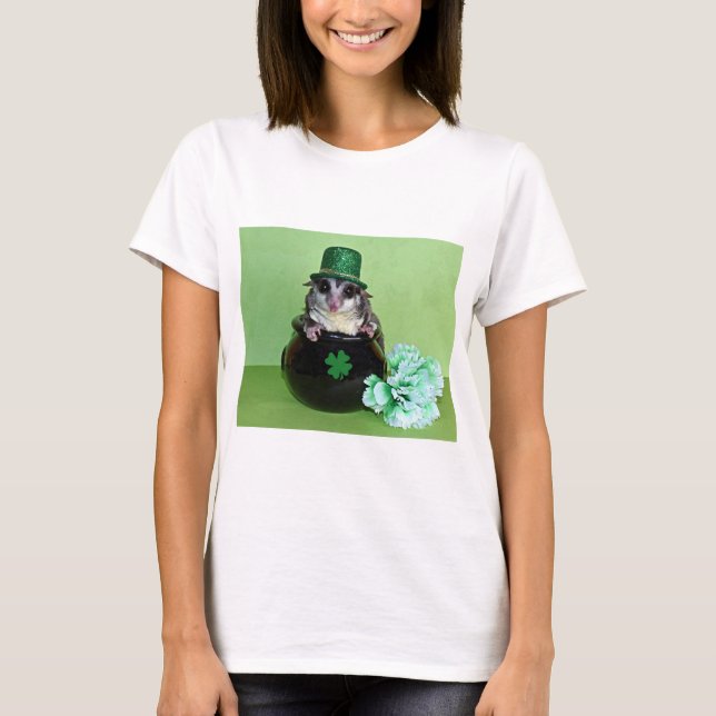 St. Patrick's Sugar Glider T-Shirt (Front)