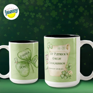 St Patrick's Two-Tone Coffee Mug