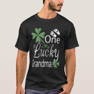 St Patricku2019s day one lucky grandma design new T-Shirt