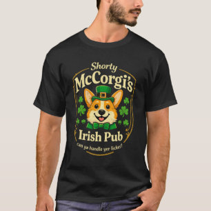 St.Patricku2019s Day Shorty McCorgi's Irish Pub Co T-Shirt