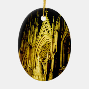 'St. Pats Cathedral @ Night' 2025 Ornament