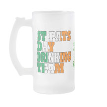 St Pats day drinking team