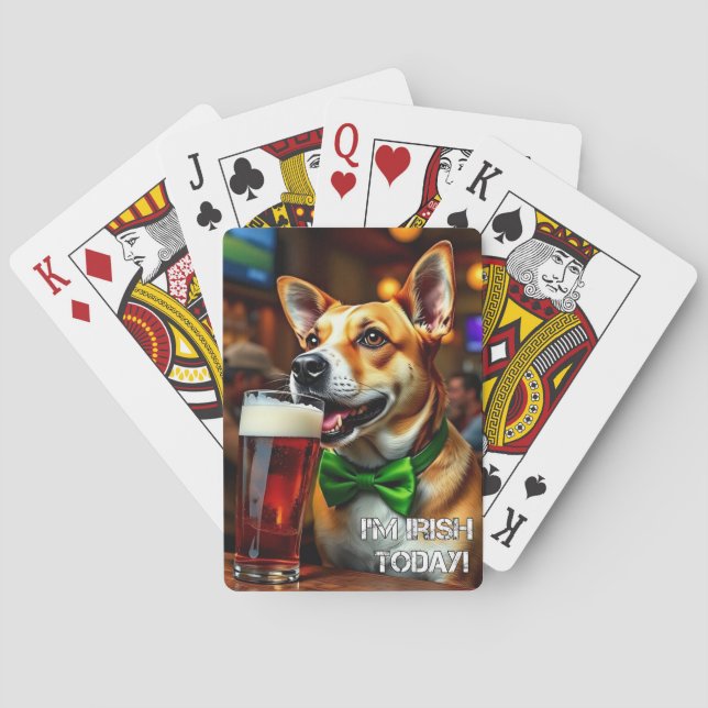 St. Pat's Dog Playing Cards (Back)
