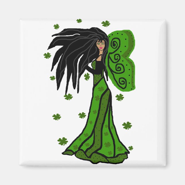 St. Patties fairy magnet (Front)