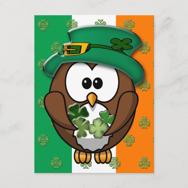 St. Patty's Day Postcard (Front)