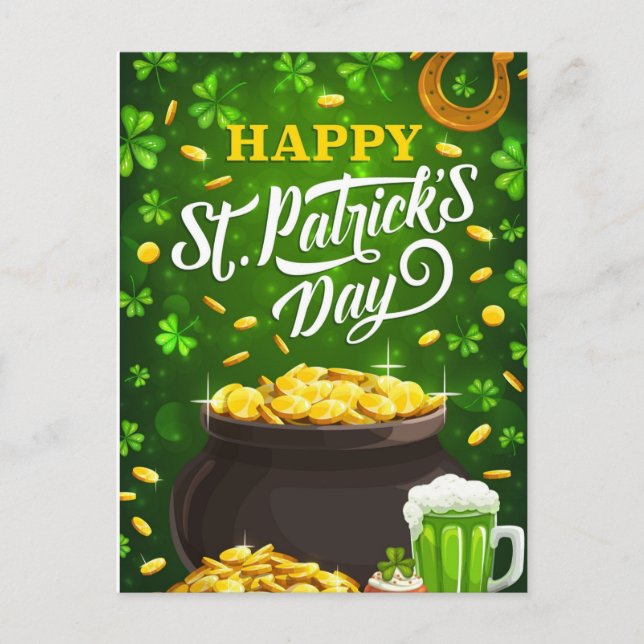 St Patty's Day  Postcard (Front)