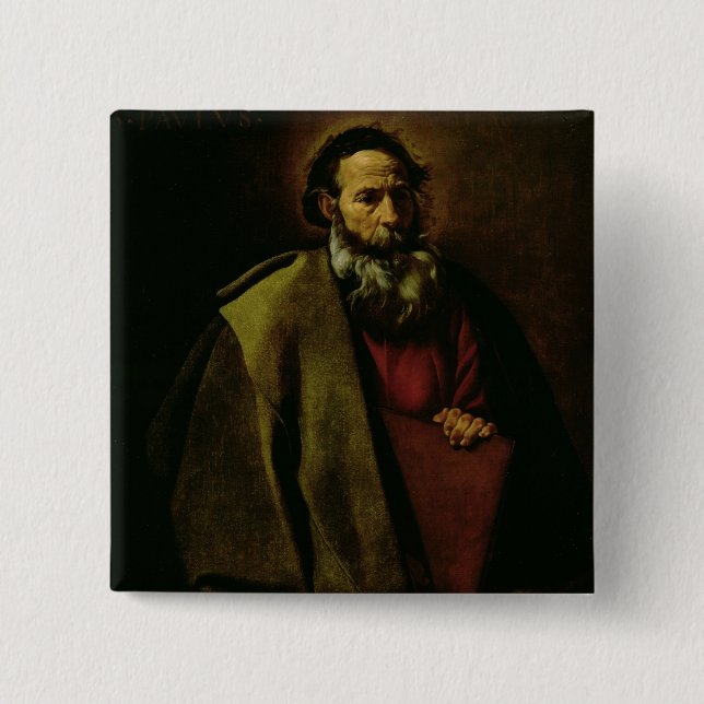 St. Paul, c.1619 15 Cm Square Badge (Front)