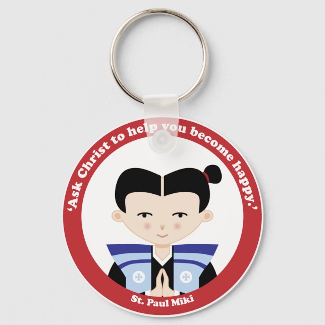 St. Paul Miki Key Ring (Front)
