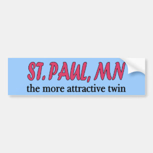 St. Paul Minnesota Bumper Sticker