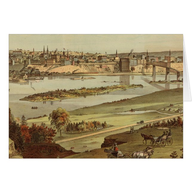 St. Paul, Minnesota Lithograph 2 (Front Horizontal)