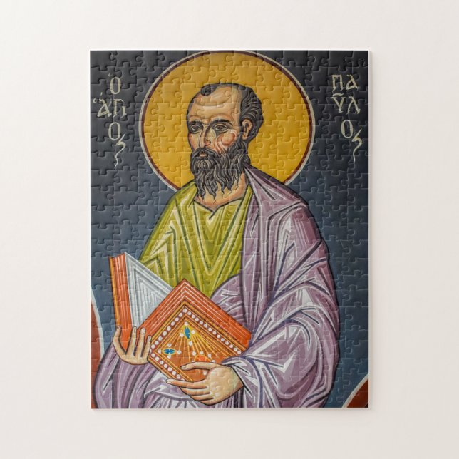 St. Paul Orthodox Christian Icon Jigsaw Puzzle (Vertical)