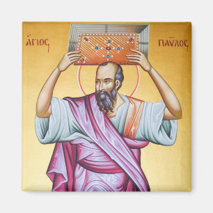 St. Paul Orthodox Christian Icon Magnet