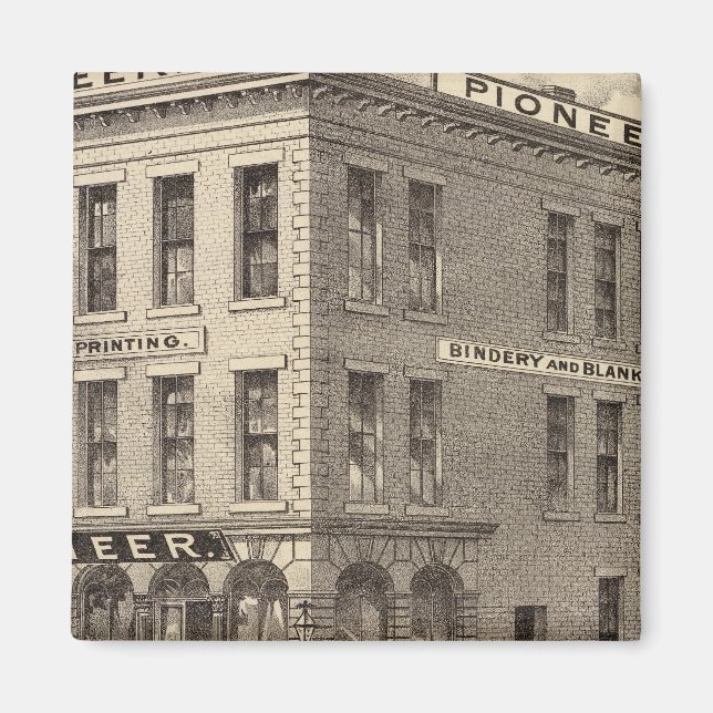 St. Paul Pioneer Magnet (Front)