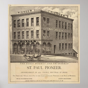 St. Paul Pioneer Poster
