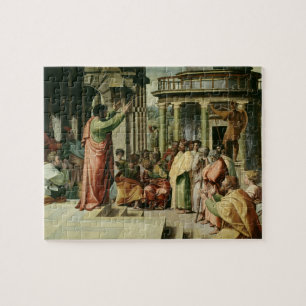 St. Paul Preaching at Athens (cartoon for the Sist Jigsaw Puzzle